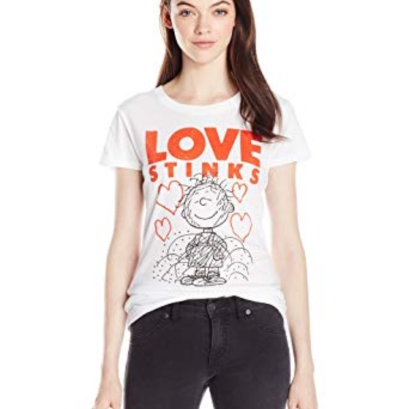 Peanuts Tops - Women's Size S Juniors Peanuts Shirt